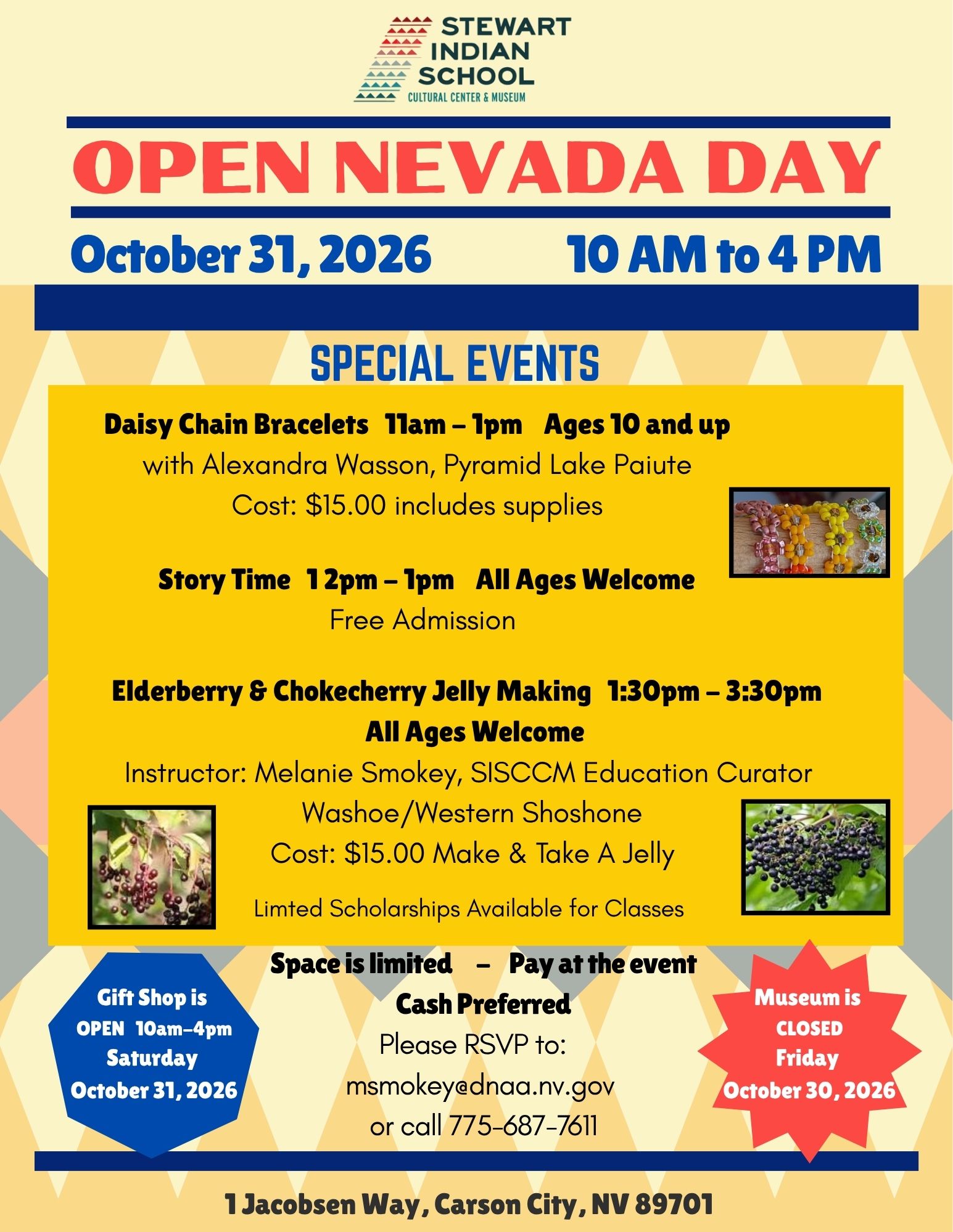 2026 Nevada Day Flyer